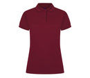 Polo personnalisé coolplus- H476 polo femme: minimum 5 pièces Henbury Bordeaux S 