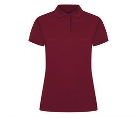 Polo personnalisé coolplus- H476 polo femme: minimum 5 pièces Henbury Bordeaux S 