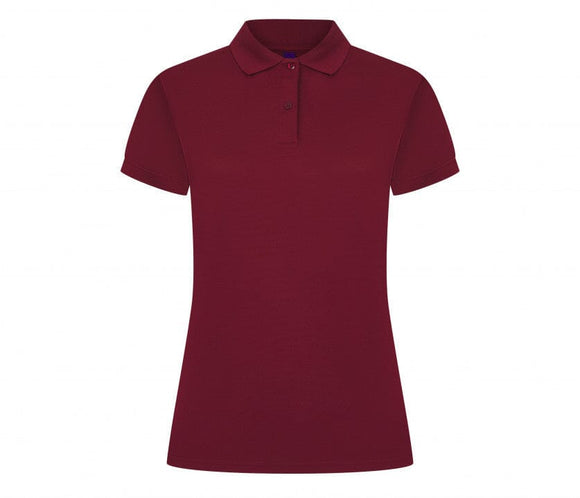 Polo personnalisé coolplus- H476 polo femme: minimum 5 pièces Henbury Bordeaux S 