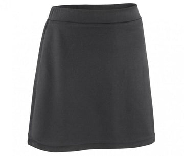 Jupe short junior golf - S261J jupe short junior : minimum 5 pièces spiro noir 5/6 ans 