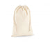 Sachet en premium coton - WM216 sachet : 30 pièces minimum Westford Mill XS ( 14 x 20.5 cm ) Naturel 