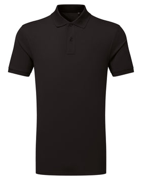 Polo polyester recyclé - AQ001 polo homme : minimum 5 pièces Asquith & Fox Noir S 