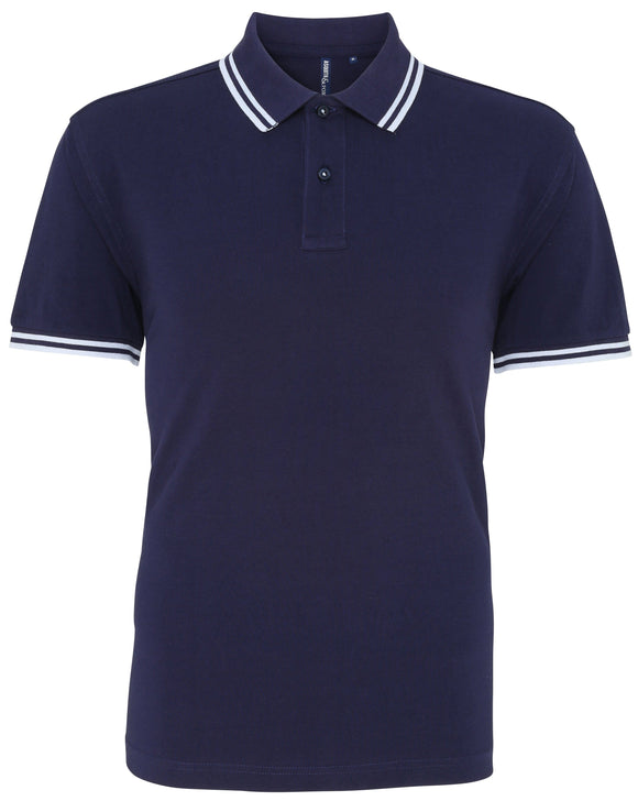 Polo tipped - AQ011 polo homme : minimum 5 pièces Asquith & Fox Marine/blanc S 