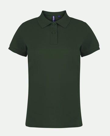 Polo team golf - AQ020 Polo femme :minimum 5 pièces Asquith & Fox Vert bouteille S 