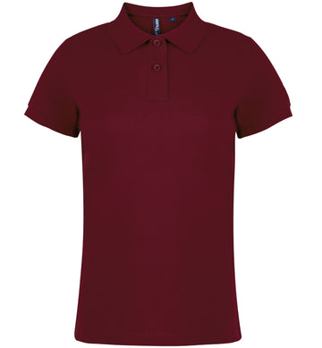 Polo team golf - AQ020 Polo femme :minimum 5 pièces Asquith & Fox Bordeaux S 