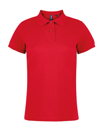 Polo team golf - AQ020 Polo femme :minimum 5 pièces Asquith & Fox Rouge S 