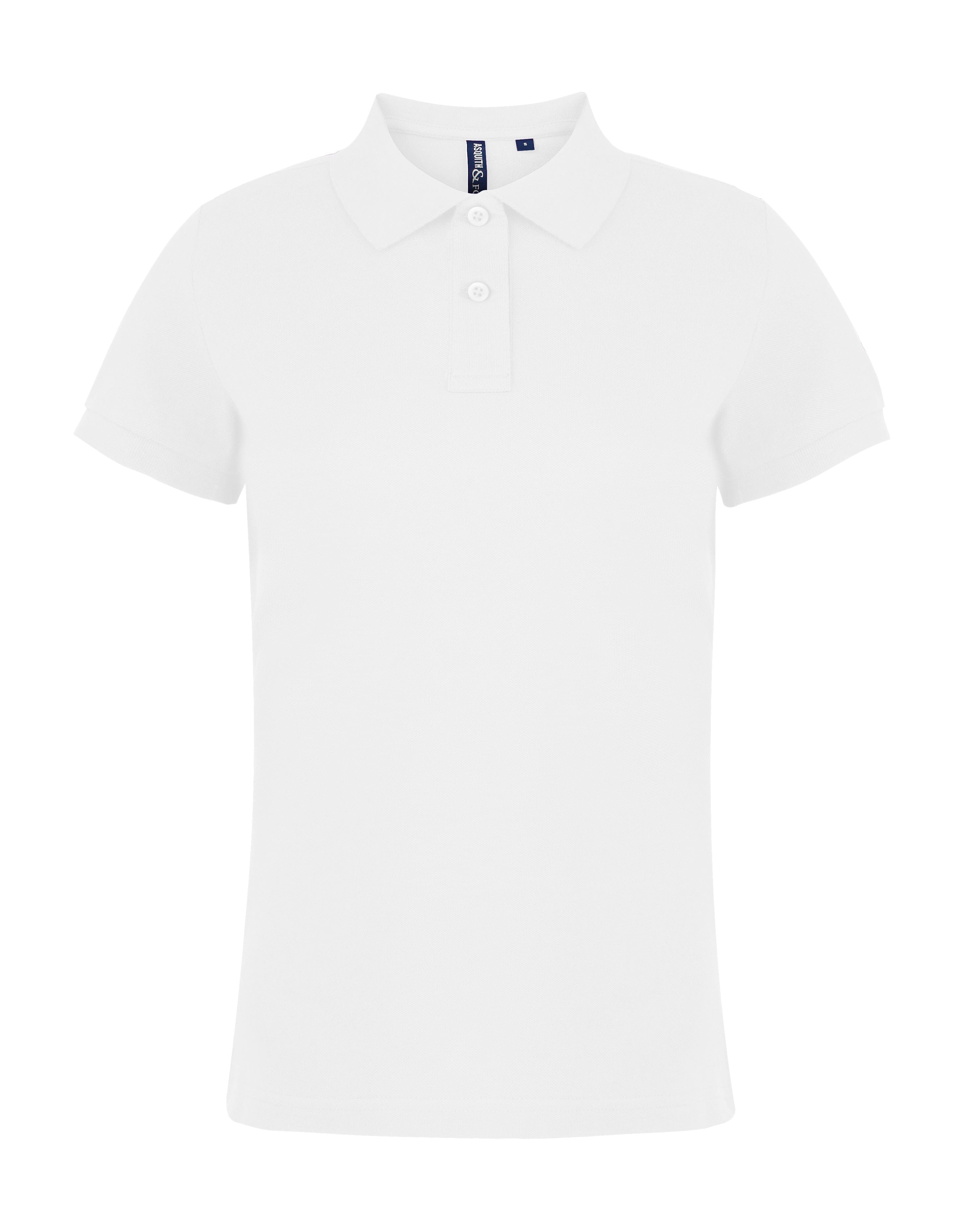 Polo team golf - AQ020 Polo femme :minimum 5 pièces Asquith & Fox Blanc S 