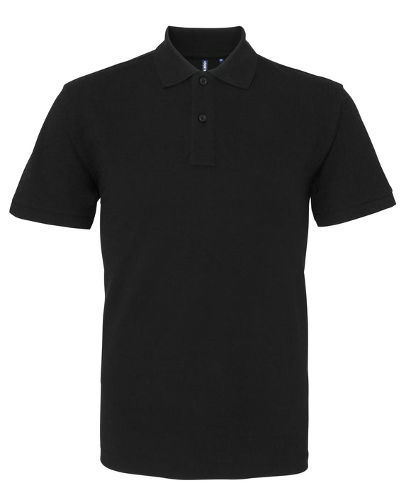 Polo organic coton - AQ082 polo homme : minimum 5 pièces Asquith & Fox Noir S 