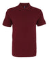 Polo organic coton - AQ082 polo homme : minimum 5 pièces Asquith & Fox Bordeaux S 