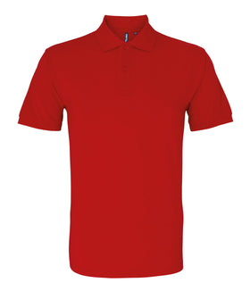 Polo organic coton - AQ082 polo homme : minimum 5 pièces Asquith & Fox Rouge S 