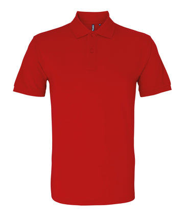 Polo organic coton - AQ082 polo homme : minimum 5 pièces Asquith & Fox Rouge S 
