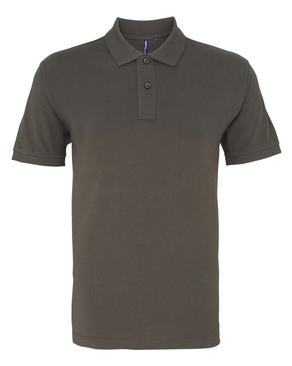 Polo organic coton - AQ082 polo homme : minimum 5 pièces Asquith & Fox Slate S 