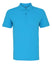 Polo organic coton - AQ082 polo homme : minimum 5 pièces Asquith & Fox turquoise S 