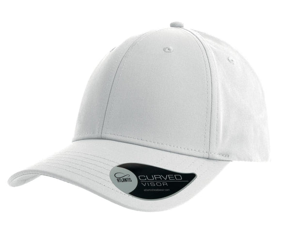 Casquette Bolt - AT213 Casquette adulte : minimum 5 pièces Atlantis Blanc 