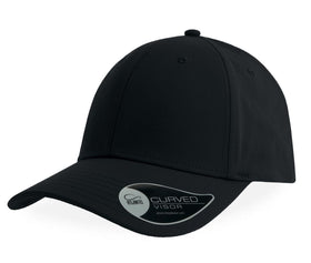 Casquette Bolt - AT213 Casquette adulte : minimum 5 pièces Atlantis Noir 