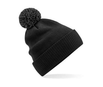 Bonnet Snowstar® bi-color -B450 Bonnet adulte : minimum 20 pièces Beechfield Noir/Graphite 