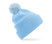 Bonnet Snowstar® bi-color -B450 Bonnet adulte : minimum 20 pièces Beechfield Ciel/blanc 