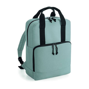 Sac à dos en polyester recyclé - BG287 sac de voyage: minimum 2 pièces Bag Base Pure gris 