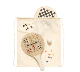 Pack raquette de plage + 4 jeux Jeux et loisir : minimum 20 pièces OP 