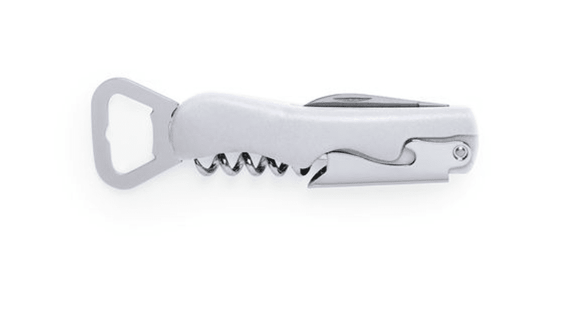 Tire bouchon avec décapsuleur Cuisine et apéro: minimum 50 pièces OP Blanc De 50 à 99 