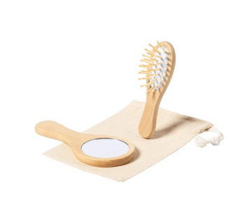 Set de brosse à cheveux et miroir Beauté et bien être: minimum 20 pièces OP 
