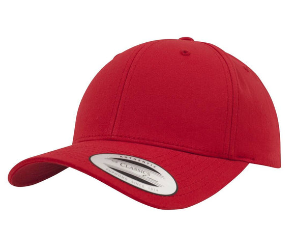 Casquette snapback visière incurvée - FX7706 Casquette adulte : minimum 5 pièces Flexfit Rouge 