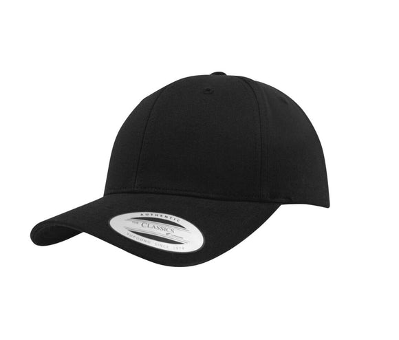 Casquette snapback visière incurvée - FX7706 Casquette adulte : minimum 5 pièces Flexfit Noir 