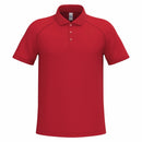 Polo technique golf - IB200 polo homme : minimum 10 pièces iDeal Basic Brand Rouge XS 