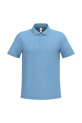 Polo équipe de club en maille piqué - IB295 polo Homme: minimum 30 pièces iDeal Basic Brand Sky XS 