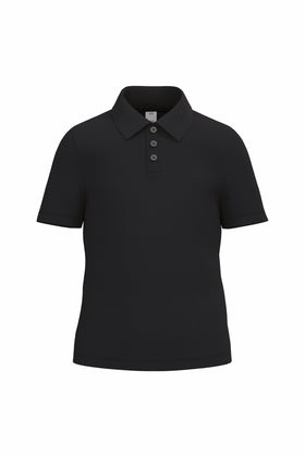 Polo EDG - maille piqué polo junior: minimum 10 pièces iDeal Basic Brand Noir 2/4 ans 