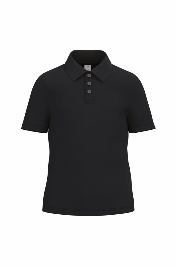 Polo EDG - maille piqué polo junior: minimum 10 pièces iDeal Basic Brand Noir 2/4 ans 