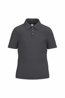 Polo EDG - maille piqué polo junior: minimum 10 pièces iDeal Basic Brand Grey 2/4 ans 