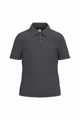 Polo EDG - maille piqué polo junior: minimum 10 pièces iDeal Basic Brand Grey 2/4 ans 