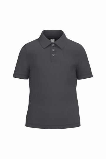 Polo EDG - maille piqué polo junior: minimum 10 pièces iDeal Basic Brand Grey 2/4 ans 