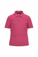 Polo EDG - maille piqué polo junior: minimum 10 pièces iDeal Basic Brand Fuchsia 2/4 ans 