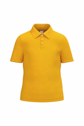 Polo EDG - maille piqué polo junior: minimum 10 pièces iDeal Basic Brand Gold 2/4 ans 