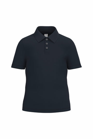 Polo EDG - maille piqué polo junior: minimum 10 pièces iDeal Basic Brand Marine 2/4 ans 