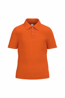 Polo EDG - maille piqué polo junior: minimum 10 pièces iDeal Basic Brand Orange 2/4 ans 