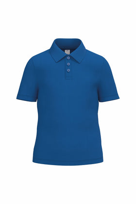 Polo EDG - maille piqué polo junior: minimum 10 pièces iDeal Basic Brand Royal bleu 2/4 ans 