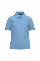 Polo EDG - maille piqué polo junior: minimum 10 pièces iDeal Basic Brand Sky 2/4 ans 