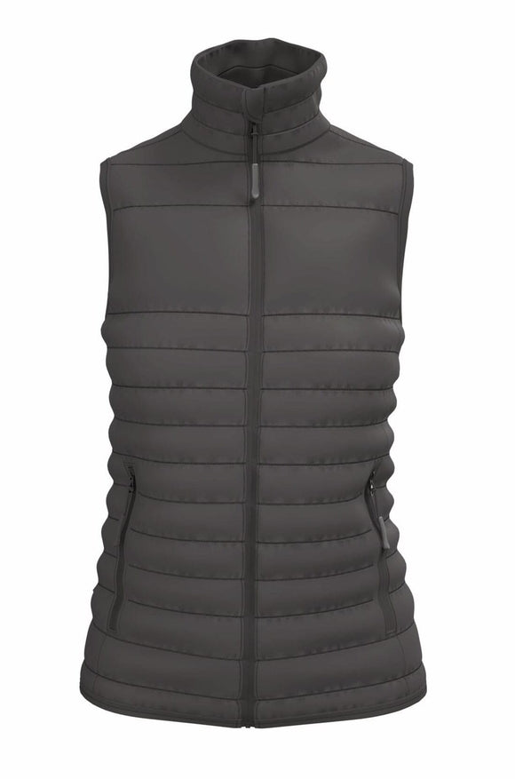 Bodywarmer sans manche - IB6173 veste de golf: minimum 5 pièces iDeal Basic Brand Gris Foncé XS 