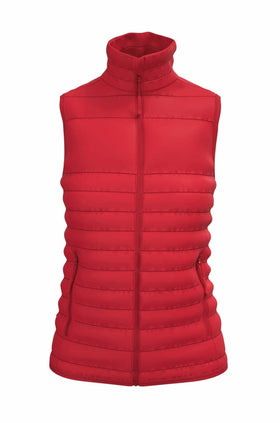 Bodywarmer sans manche - IB6173 veste de golf: minimum 5 pièces iDeal Basic Brand Rouge XS 