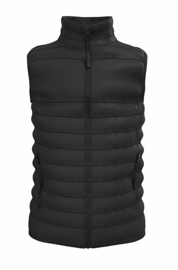 Bodywarmer sans manche - IB6174 veste de golf: minimum 5 pièces iDeal Basic Brand Noir 6/8 ans 