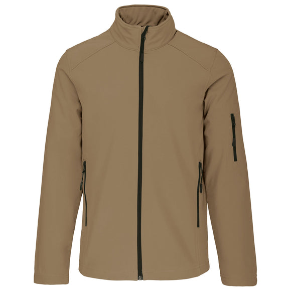 Veste softshell Homme - K401 Veste homme : minimum 5 pièces Kariban Camel S 