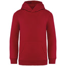 Sweat EDG éco responsable - NS404 Sweat EDG - minimum 10 pièces Native spirit Hibiscus rouge 4/6 ans 