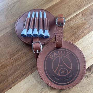 Bag tag cuir bag tag : minimum 20 pièces mygolfstore.fr 