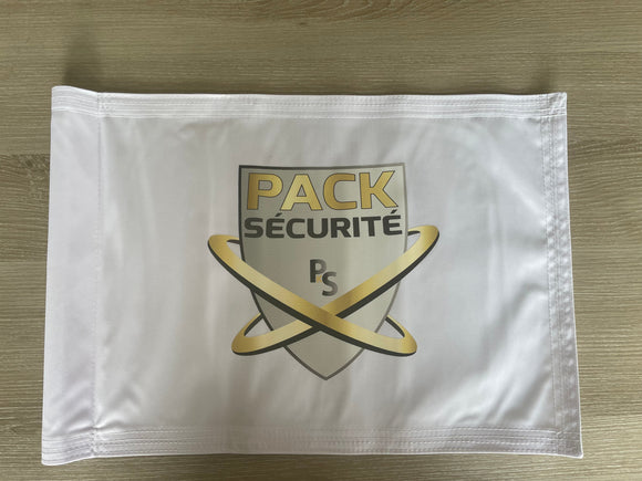 Drapeaux de golf avec votre logo Drapeau de golf : Aucun minimum mygolfstore.fr Sans numéro 