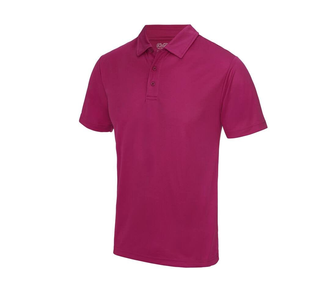 Cool Polo - JC040 polo homme Just Cool Rose S 
