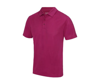 Cool Polo - JC040 polo homme Just Cool Rose S 