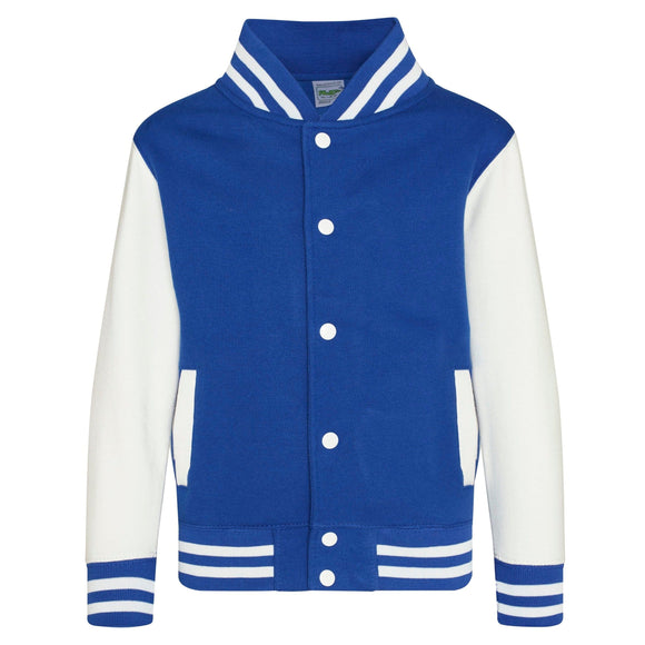 Sweat teddy école de golf -JH043J Sweat EDG - minimum 5 pièces AWDis Royal/blanc 3/4 ans 